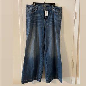 NWT Torrid wide leg jeans, size 20